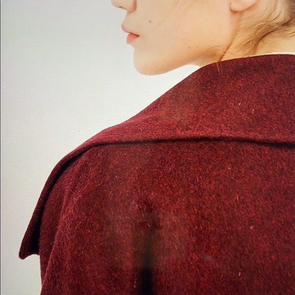 Long Wool Blend Coat size Small. NWOT - Picture 5 of 14